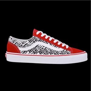 Vans Mix Racing Red OTW Skate Shoes